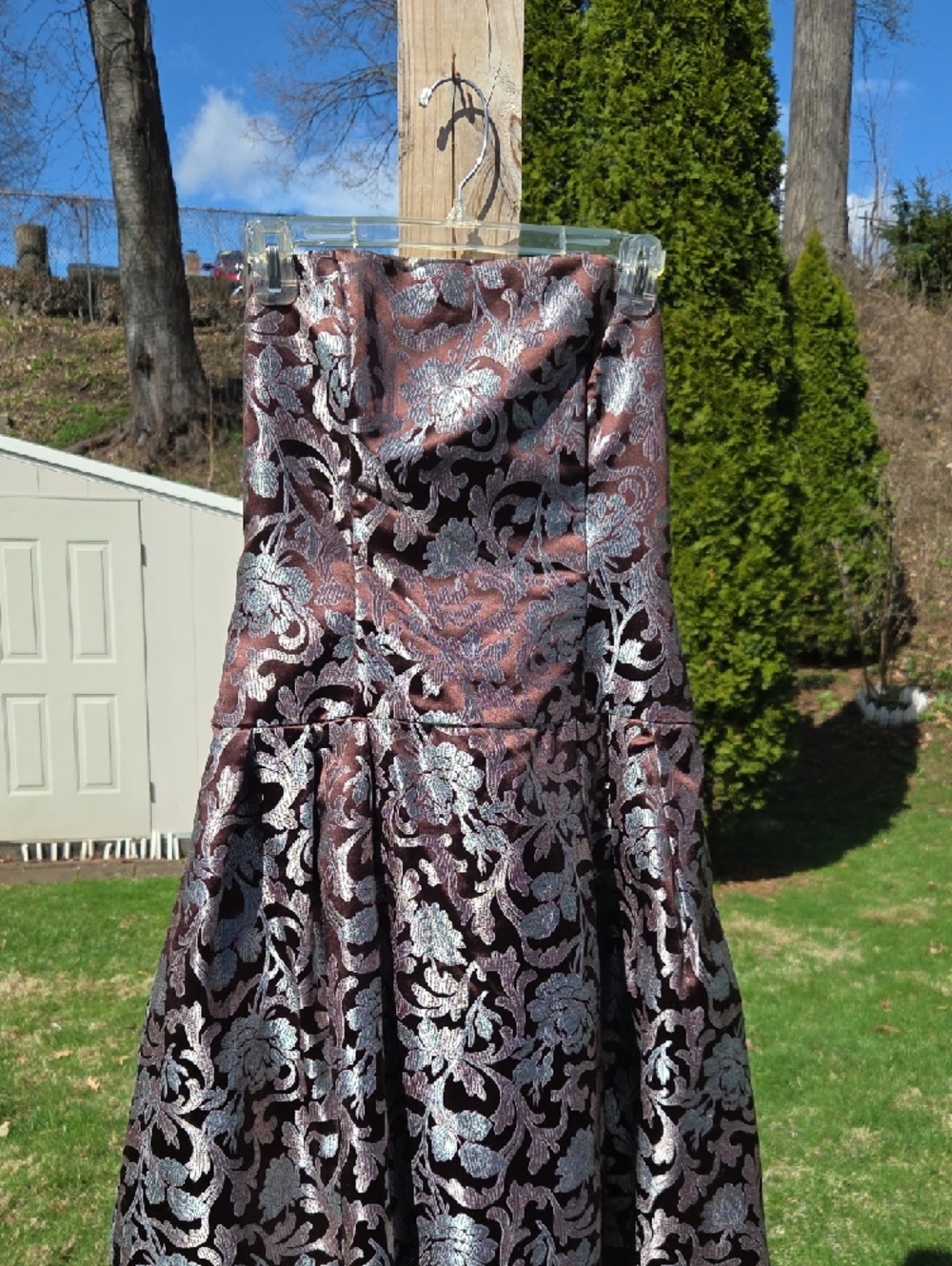 Jessica McClintock Strapless Dress